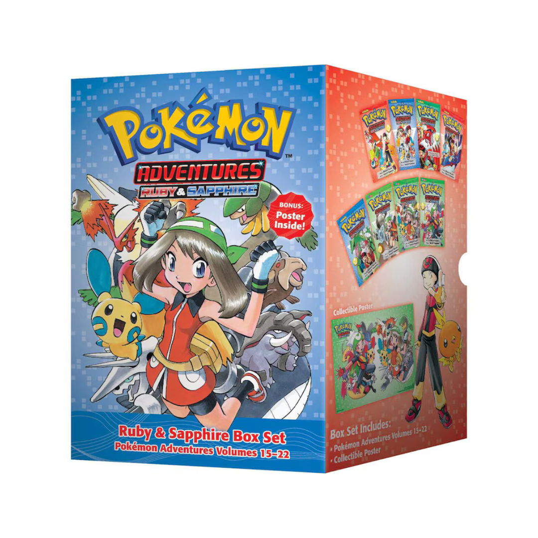 Pokémon Adventures Ruby & Sapphire Box Set: Includes Volumes 15-22
