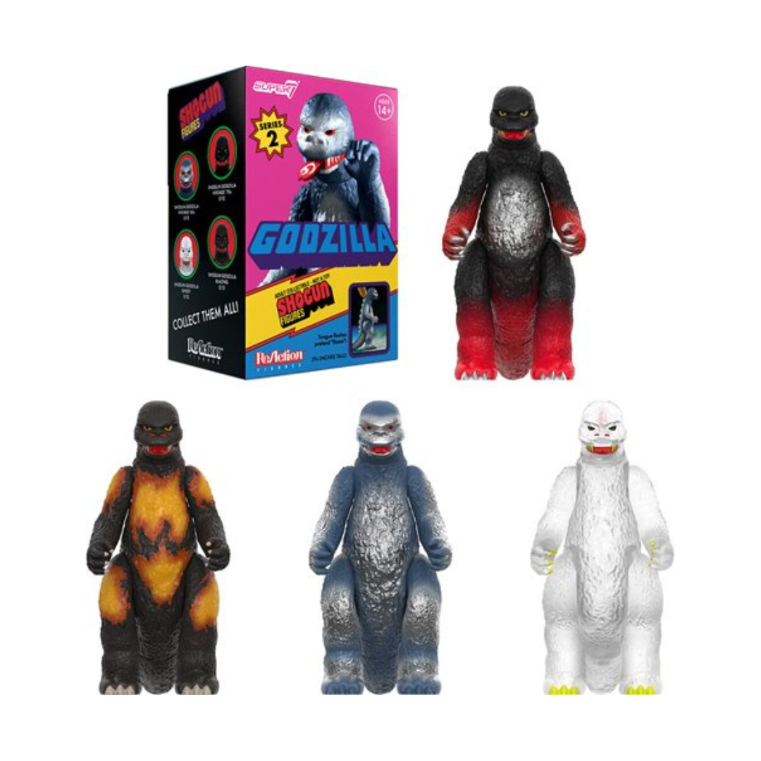 Godzilla Blind Box Wave 4 3 3/4-Inch ReAction Figures