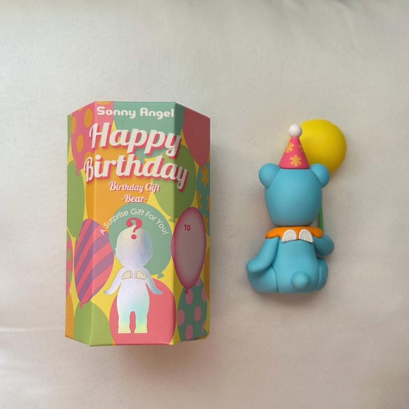 Sonny Angel Birthday Gift Bear Series Round Balloon