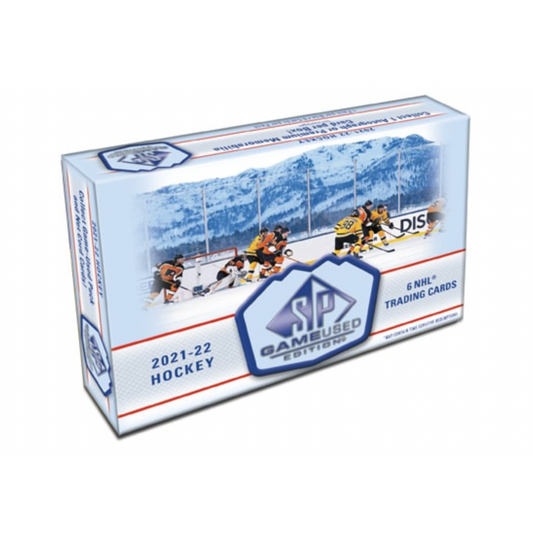 2021-22 Upper Deck SP Game Used Hobby Box