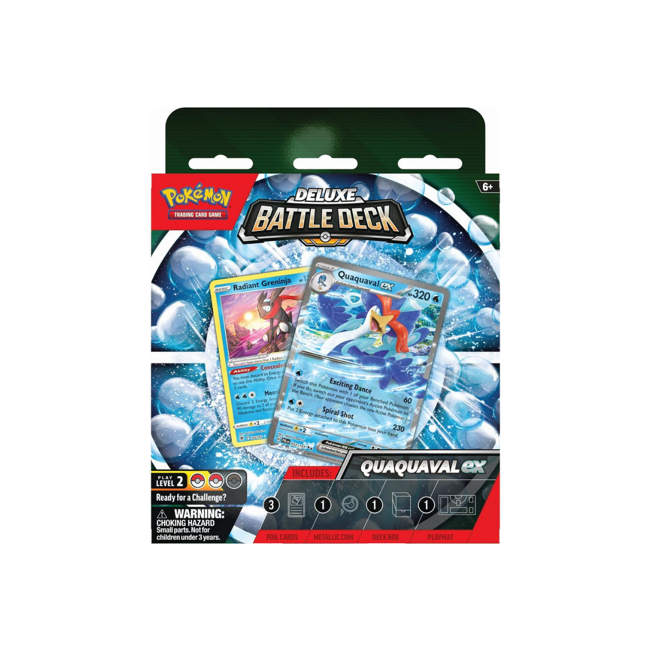 Pokémon TCG: Quaquaval ex Deluxe Battle Deck